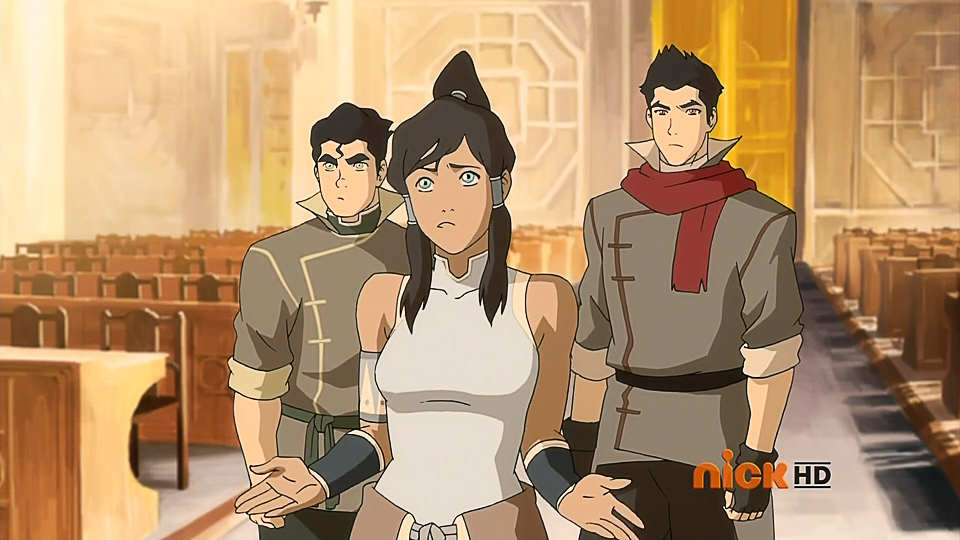 Korra. and Makko, being insufficient reincarnations / replacements. 